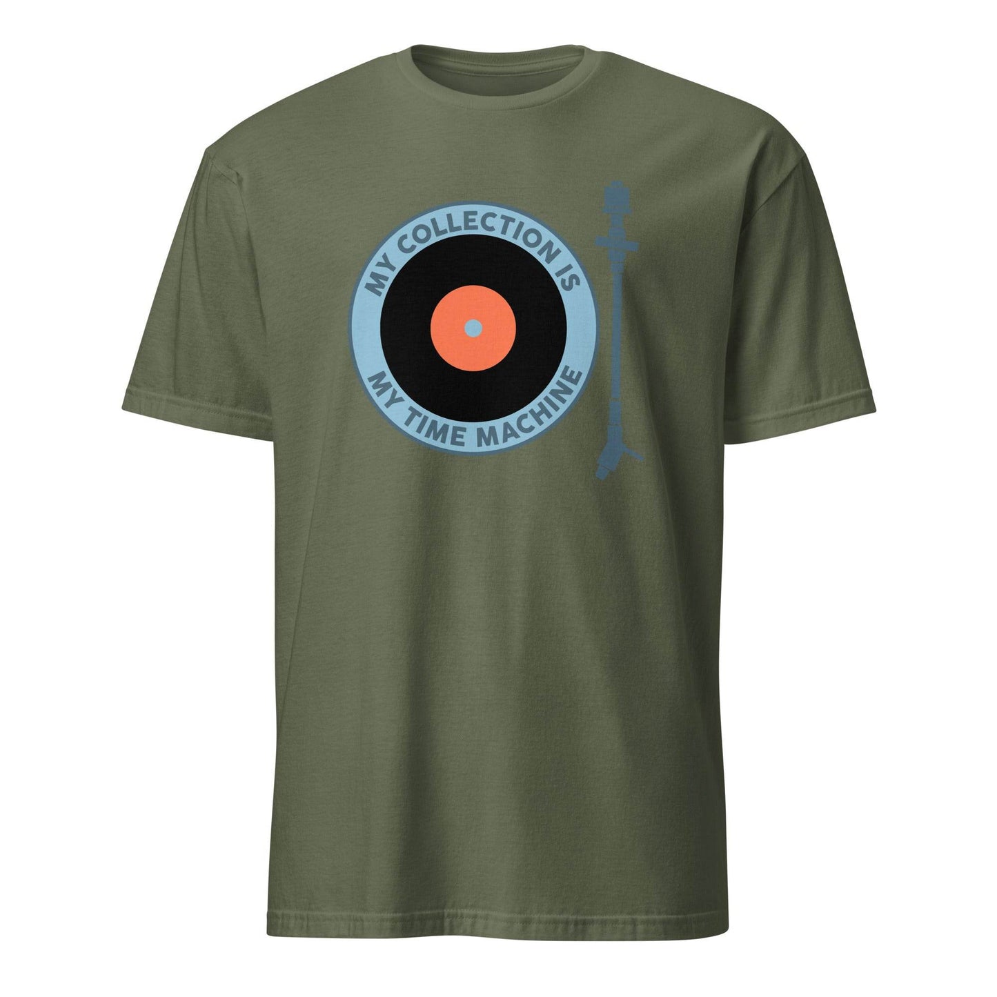 Turntable Dj Music Vinyl LP Design Print Art T-Shirt - 101SHIRTS