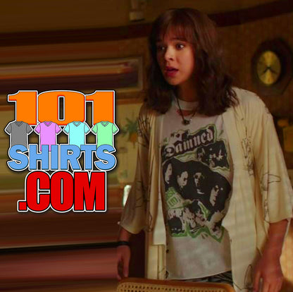 Bumblebee Movie Char­lie Wat­son Hailee Ste­in­feld The Damned SMASH IT UP 1980 White T-Shirt