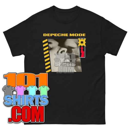 Depeche Mode A Question of Lust 1986 T-Shirt with graphic design on black fabric by 101SHIRTS