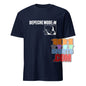 Depeche Mode M concert t-shirt in navy blue with white graphic and text from 101SHIRTS