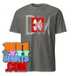 Depeche Mode music t-shirt with red and white graphic design by 101SHIRTS