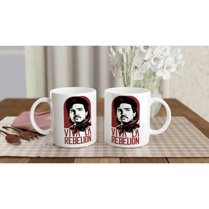 Cassian Andor Star Wars Mug Viva la Rebelion Ghorman Resistance Propaganda Coffee Cup - 101SHIRTS