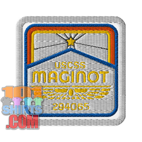 Alien Earth USCSS MAGINOT Spaceship Logo Patch