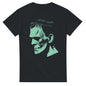101SHIRTS black Frankenstein monster t-shirt with detailed green graphic of Frankenstein's face