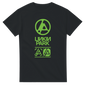 From Zero Linkin Park band tee black t-shirt with green band logos by 101SHIRTS