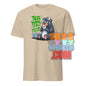 101SHIRTS funny british tea shirt featuring a bear drinking tea with Tea Time Y'all Welcome in the UK text
