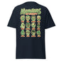 Funny Halloween movie monster shirt featuring classic horror characters in therapy on black tee by 101SHIRTS