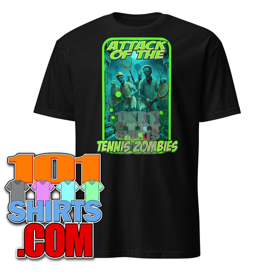 Attack of the Tennis Zombies Funny Sport Game Day Halloween Costume Gift T-Shirt - 101SHIRTS