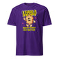 Purple 101SHIRTS adult humor graphic tee with funny I made a poopy cartoon toast design
