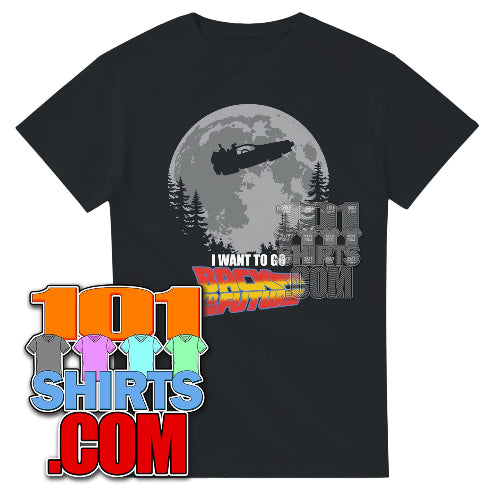 I want to go Back to the Future T-Shirt