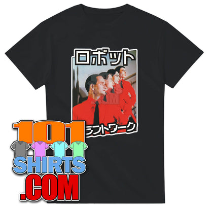 Kraftwerk The Man Mashine Robots Japanaese Edition Music Album T-Shirt