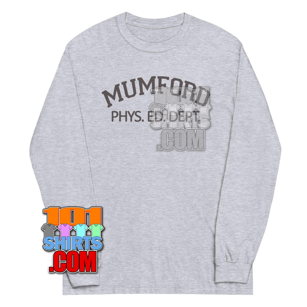 Beverly HIlls Cop Movie Mumford Phys Ed Dep Long Sleeve Shirt
