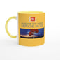 Yellow Music For The Masses album mug by 101SHIRTS featuring Depeche Mode design