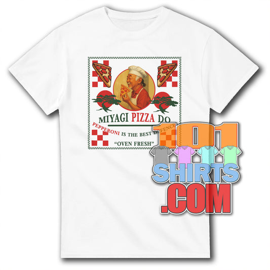 Karate Kid: Legend Movie T-Shirt - Funny Mister Myiagie Pizza Do Tee