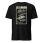 Black Roland TB-303 t-shirt with detailed schematic design and 303 inside text by 101SHIRTS