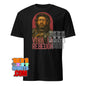 Saw Gerrera Star Wars t-shirt in black with vintage style graphic and Viva La Rebellion text