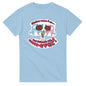Light blue T-shirt from 101SHIRTS with shakes come and go but friends are furrrever tee design