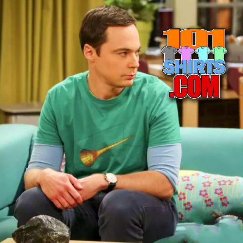 The Big Bang Theory Sheldon Cooper Green Torricelli's Gabriels Horn The Geology Methodology T-Shirt