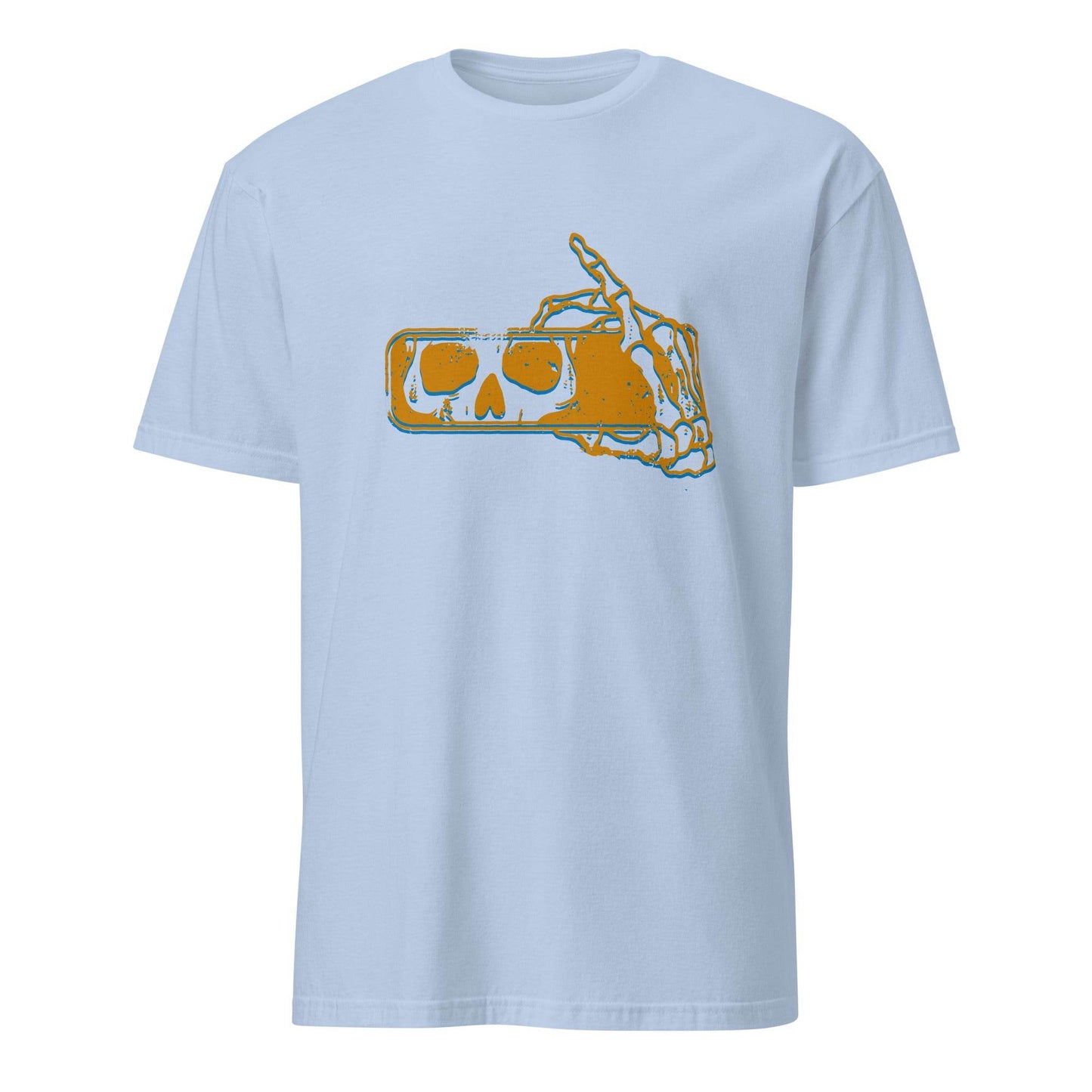 101SHIRTS Funny Skeleton Bandage Graphic T-Shirt - 101SHIRTS