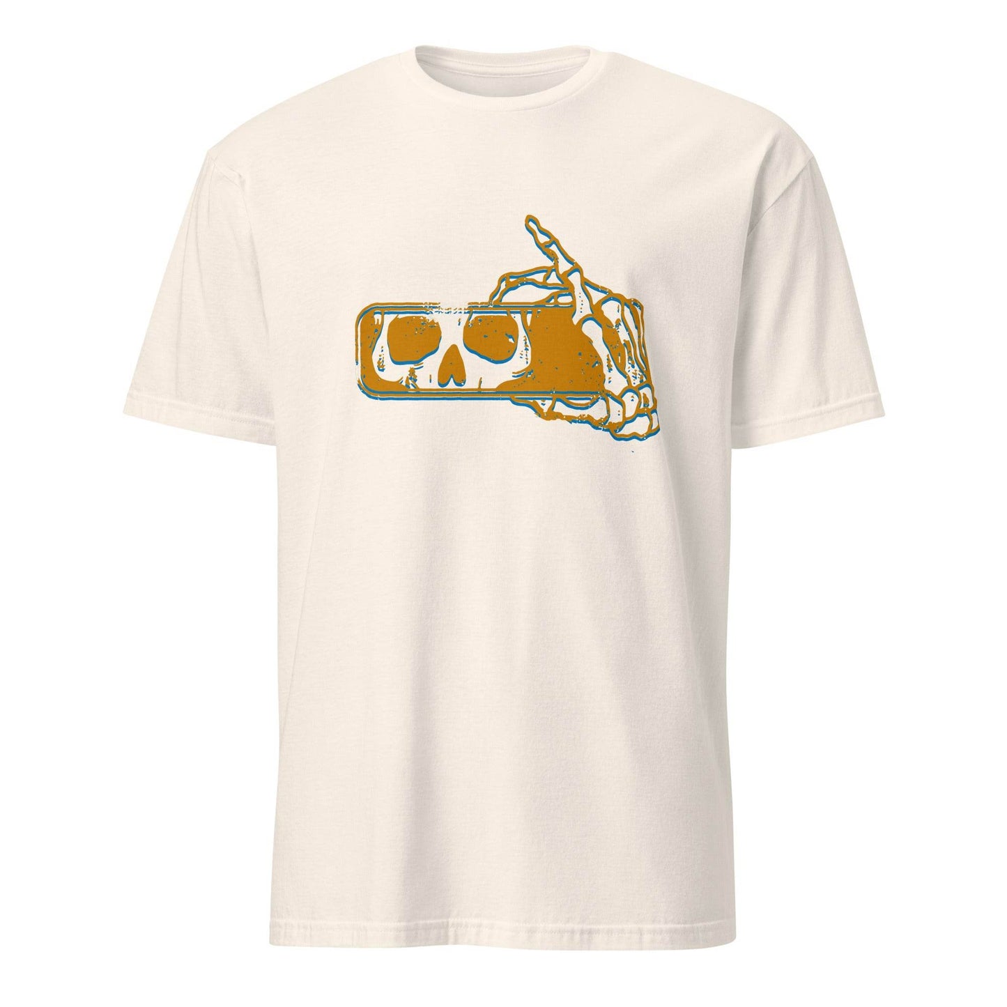 101SHIRTS Funny Skeleton Bandage Graphic T-Shirt - 101SHIRTS