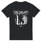 Black 101SHIRTS Taylor Swift folklore t-shirt with white eerie forest and text design