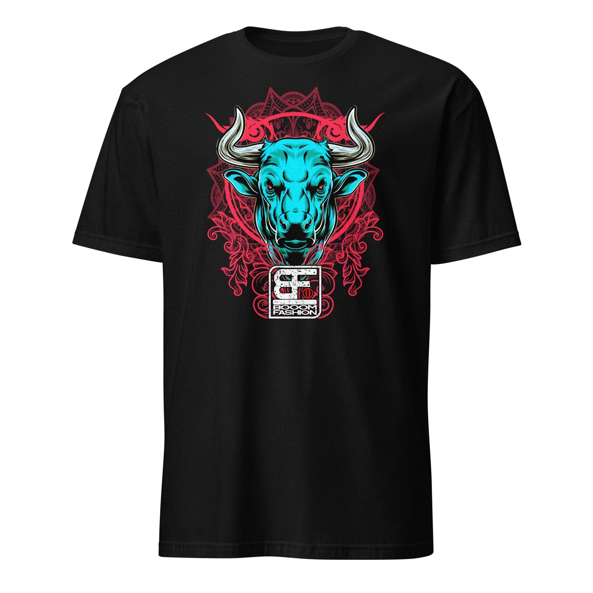 101SHIRTS Unique Taurus Zodiac T-Shirt with Bold Bull Art - 101SHIRTS