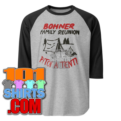 Bohner Family Reunion Pitch a Tent! Shirt Agatha All Along Agatha Harkness MCU Reprint Raglan - 101SHIRTS