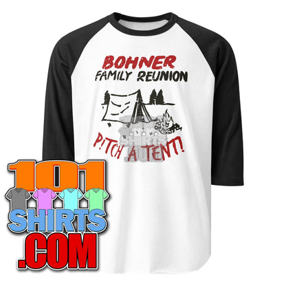 Bohner Family Reunion Pitch a Tent! Shirt Agatha All Along Agatha Harkness MCU Reprint Raglan - 101SHIRTS