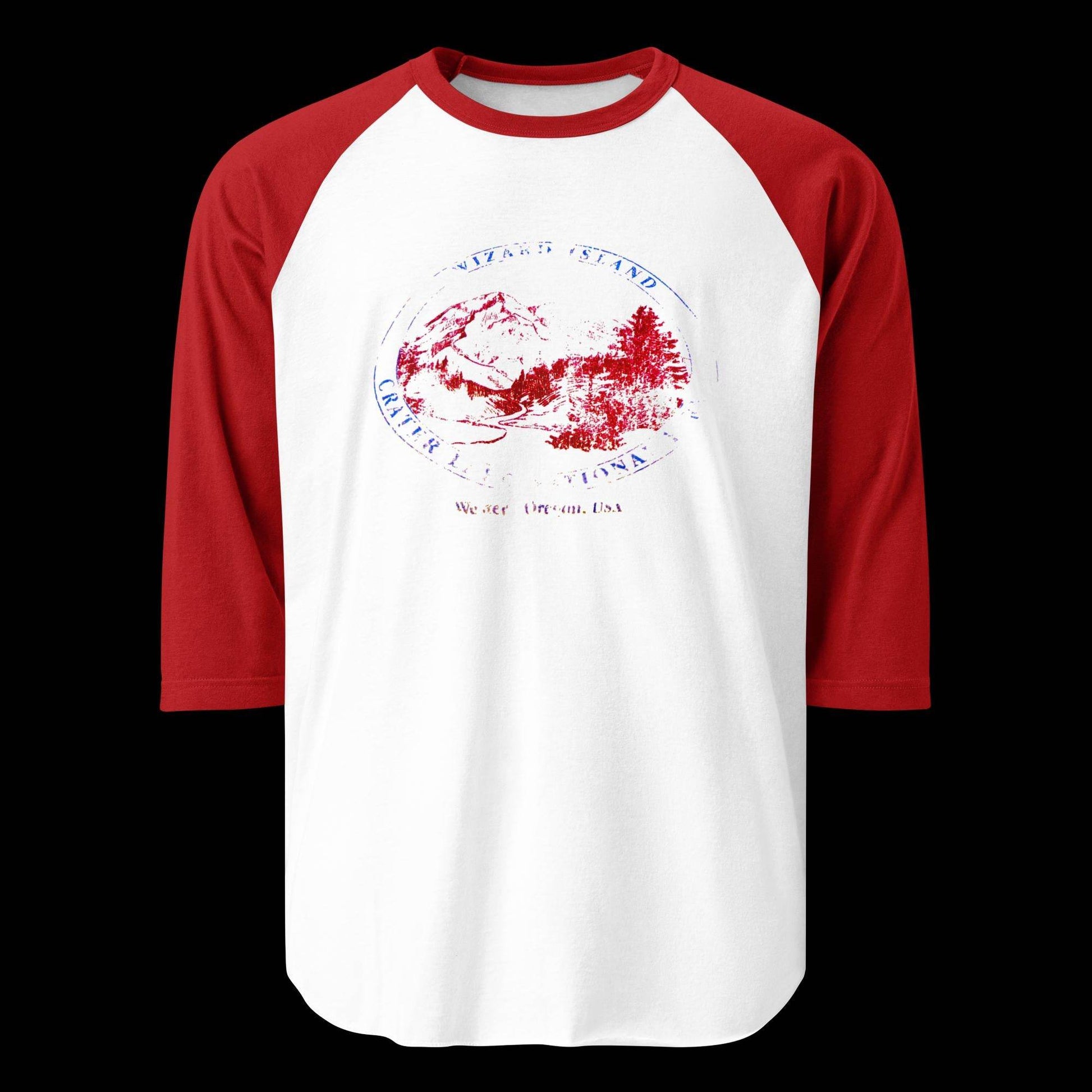 A Good Girl’s Guide to Murder TV Series Wizard Island Crater Lake National Park Emma Myers Raglan T-Shirt - 101SHIRTS