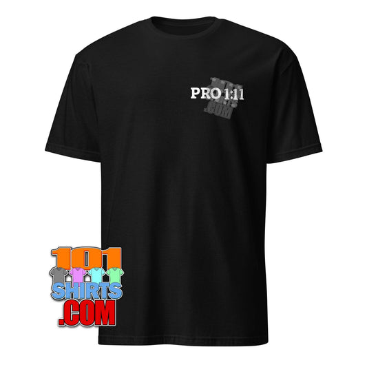A WORKING MAN MOVIE Jason Statham Pro 1:11 Proverbs Bible Verse T-Shirt - 101SHIRTS