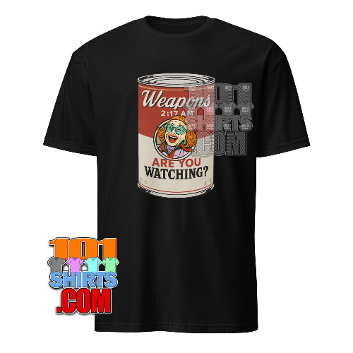 Weapons Horror Movie Tee 2025 Aunt Gladys 2:17 a.m. Can T-Shirt