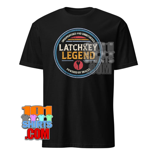 Latchkey Legend 80s Retro T-Shirt Vintage Childhood Gift