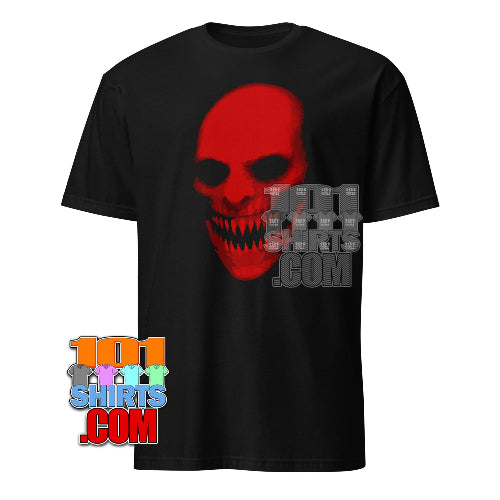 Red Demon Skull T-Shirt Horror Gothic Halloween Scary