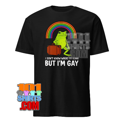 I'm Gay T-Shirt Funny Frog Pride LGBTQ Gift