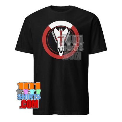 The Big Bang Theory Wil Wheaton Overwatch Blackwatch Sigil T-Shirt