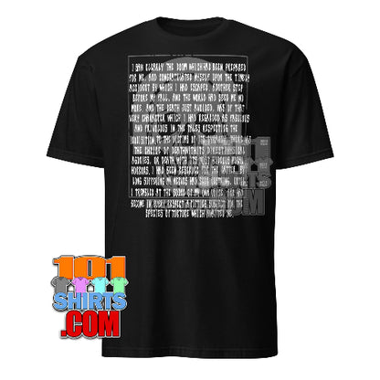 Wednesday Edgar Allan Poe The Pit and the Pendulum Skull T-Shirt