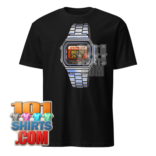 Vintage Digital Watch T-Shirt Retro Casio Style Illuminator Graphic Tee