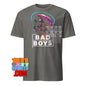 Cyberpunk Skull BAD BOYS T-Shirt - Futuristic Urban Graphic Tee - 101SHIRTS