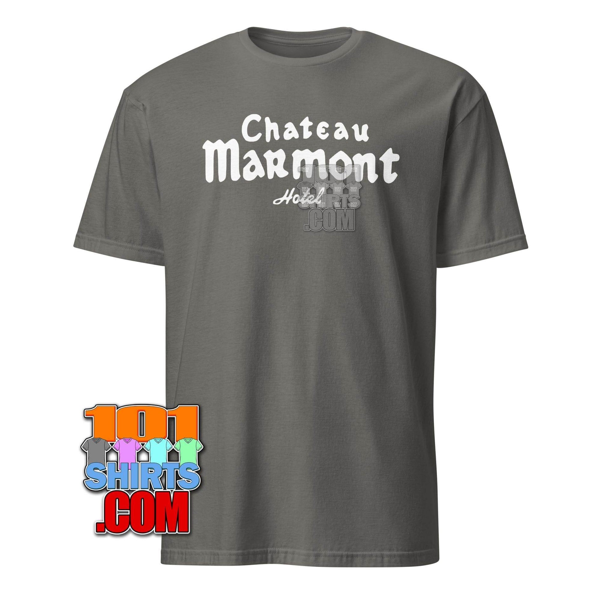 Chateau Marmont Hotel Vintage Logo T-Shirt – Iconic Hollywood Style Tee - 101SHIRTS