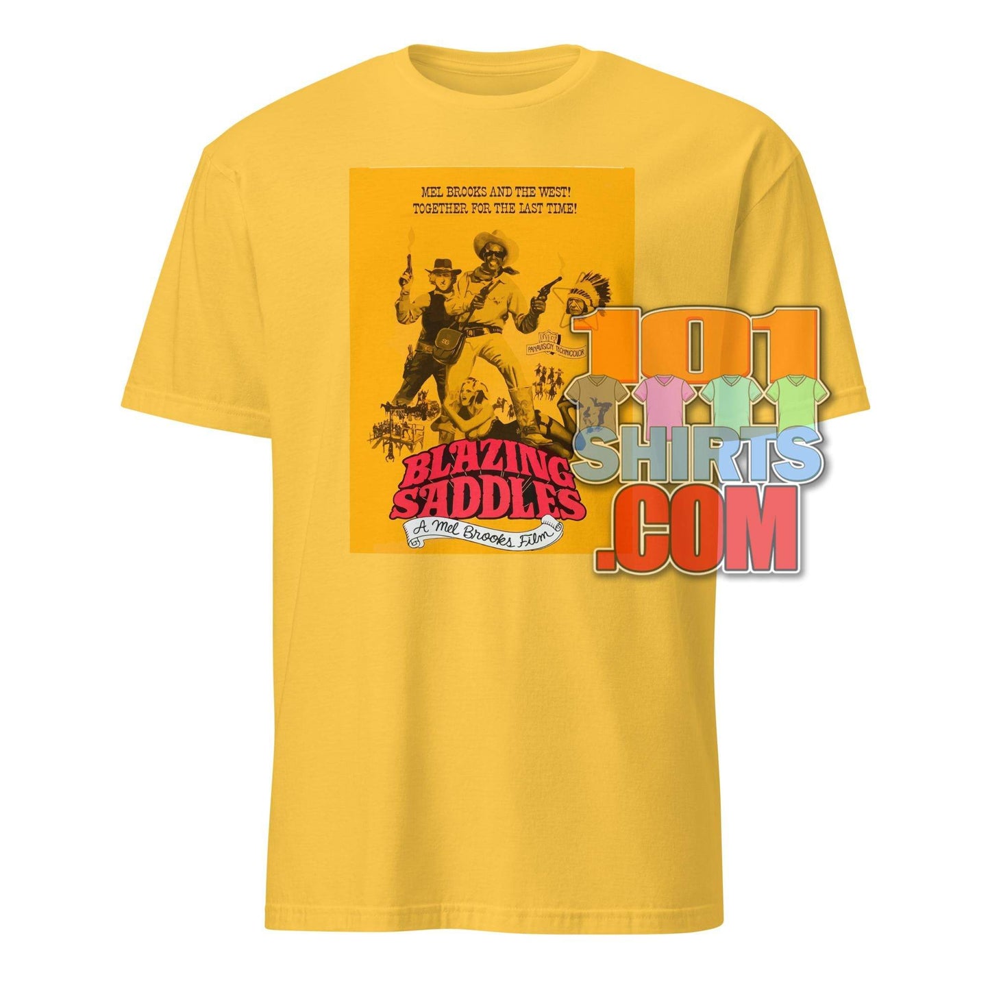BLAZING SADDLES Movie Tee 1974 Mel Brooks T-Shirt - 101SHIRTS