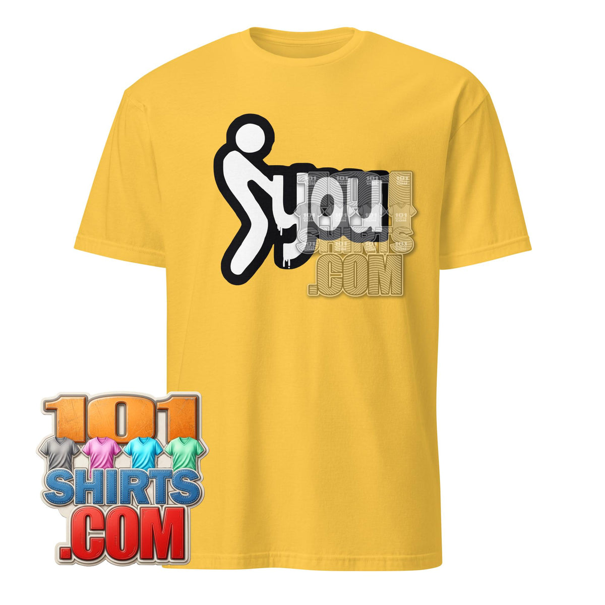 Fuck You Stick Figure T-Shirt Funny Adult Humor Graphic Tee