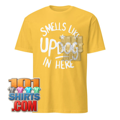Shrinking Jimmy Smells Like Updog In Here T-Shirt