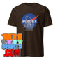 Back to the Future Movie Dolorean dmc 12 Nasa Logo Parody Funny T-Shirt - 101SHIRTS