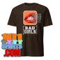 Bad Girls Woman Sexy red Mouth Grills Graphic Art T-Shirt - 101SHIRTS