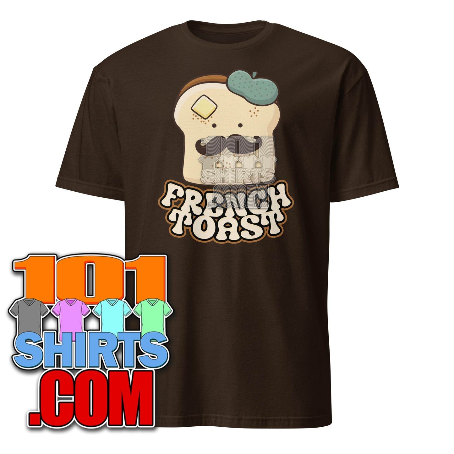 Cute French Toast T-Shirt: Funny Breakfast & Brunch Foodie Tee - 101SHIRTS
