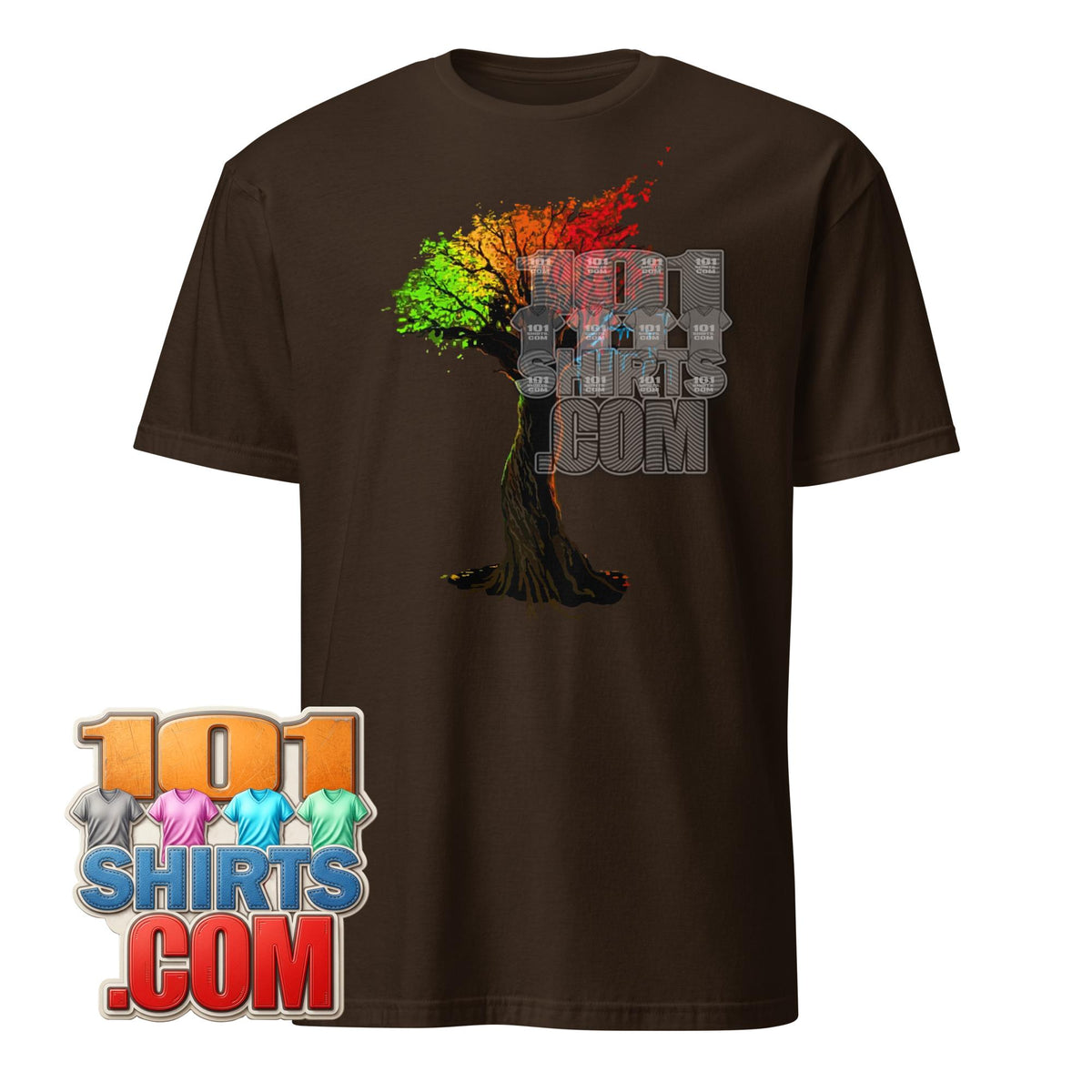 TBBT Colorful Tree Leonard Hofstadter T-Shirt