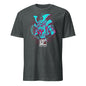 Japanese Soldier Helmet Angry Gorilla Art Design Booomfashion Unisex T-Shirt