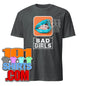 Bad Girls Woman Sexy blue Mouth Grills Graphic Art T-Shirt - 101SHIRTS