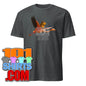 Cute Capybara fly on Flamingo Funny T-Shirt - 101SHIRTS