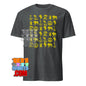 Breaking Bad TV Show Tee Jesse Pinkmann Aaron Paul Yellow Icons T-Shirt - 101SHIRTS